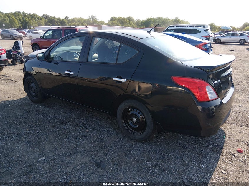 Vin: 3n1cn7ap6fl803249, lot: 46183577, nissan versa 1.6 sv 20153