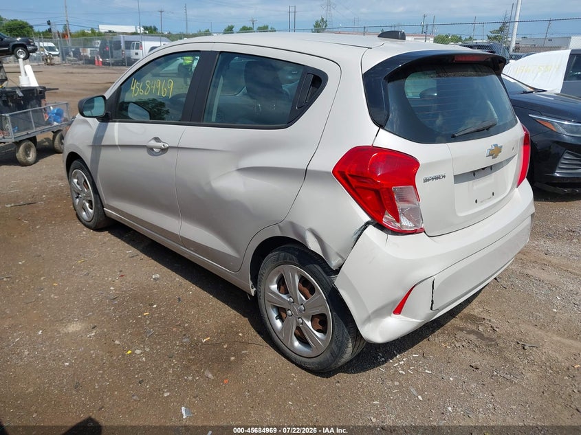 2020 Chevrolet Spark Fwd Ls Automatic VIN: KL8CB6SA7LC410788 Lot: 45684969