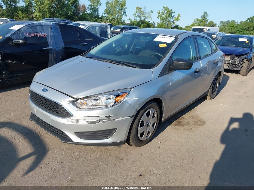 Vin: 1fadp3e25fl373511, lot: 46183584, ford focus s 20152