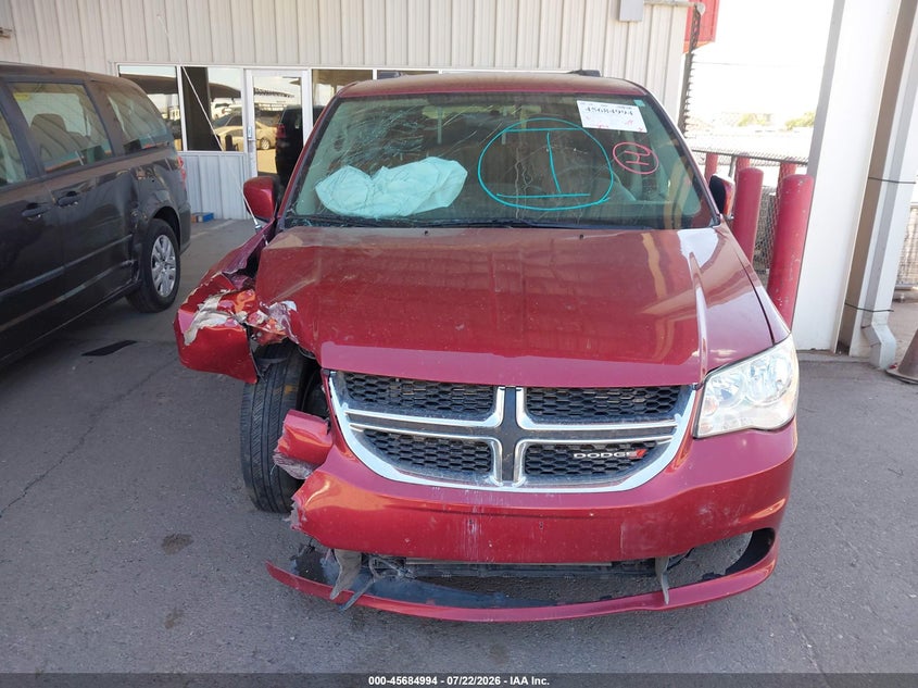 2016 Dodge Grand Caravan Sxt VIN: 2C4RDGCGXGR210604 Lot: 45684994