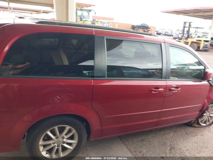 2016 Dodge Grand Caravan Sxt VIN: 2C4RDGCGXGR210604 Lot: 45684994
