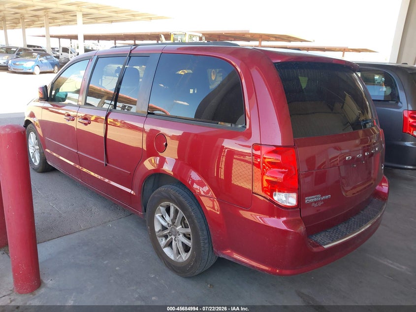 Vin: 2c4rdgcgxgr210604, lot: 46183603, dodge grand caravan sxt 20163