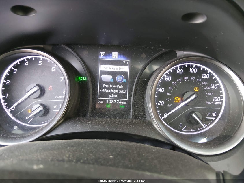 2024 TOYOTA CAMRY auction photo 7