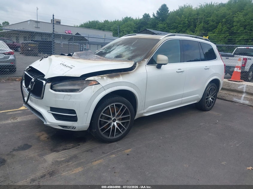 Vin: yv4a22pk7j1199316, lot: 46183607, volvo xc90 t6 momentum 20182
