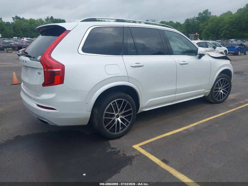 Vin: yv4a22pk7j1199316, lot: 46183607, volvo xc90 t6 momentum 20184