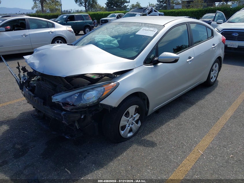 2014 Kia Forte Lx VIN: KNAFK4A60E5214380 Lot: 45685004