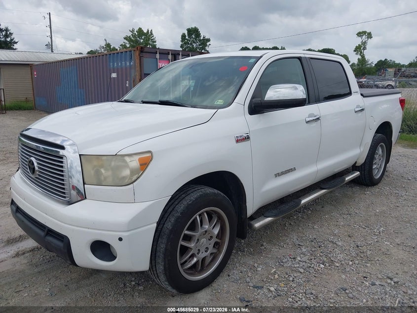 Vin: 5tffy5f19ax092010, lot: 46183638, toyota tundra limited 5.7l v8 20102