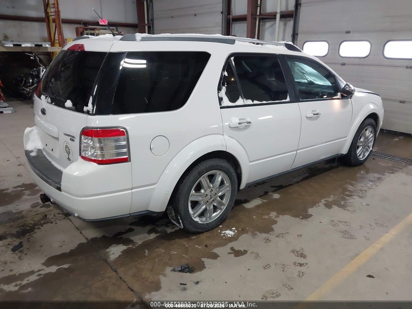 2008 Ford Taurus X Limited VIN: 1FMDK06W68GA07458 Lot: 45685030