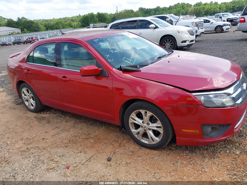 Vin: 3fahp0ha2cr407212, lot: 46183642, ford fusion se 2012 img_1