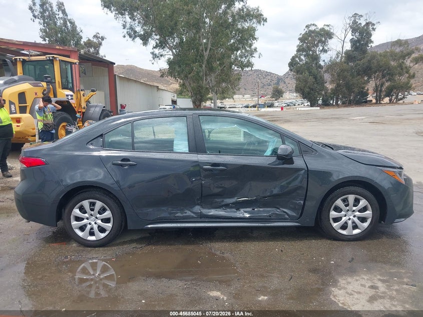 2025 Toyota Corolla Le VIN: 5YFB4MDE0SP333382 Lot: 45685045