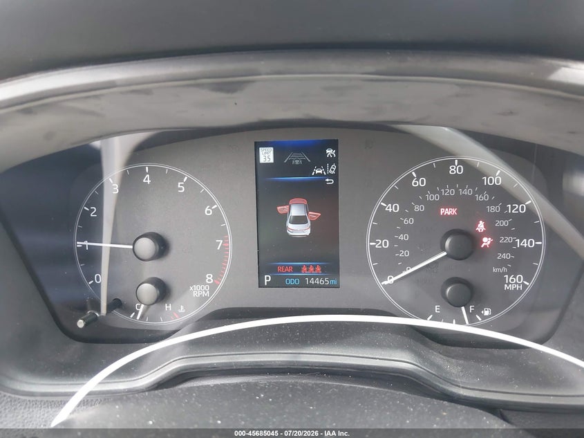 2025 Toyota Corolla Le VIN: 5YFB4MDE0SP333382 Lot: 45685045