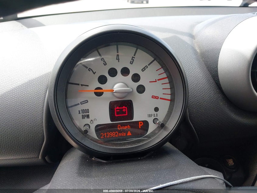 2012 MINI COOPER S COUNTRYMAN auction photo 7