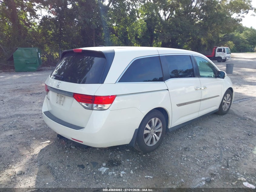 2017 HONDA ODYSSEY auction photo 4