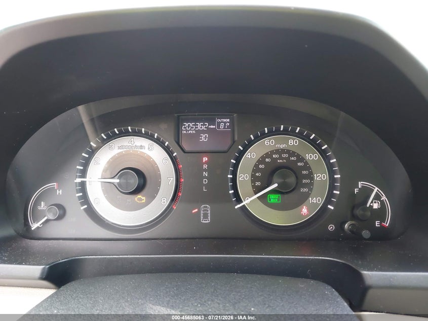 2017 HONDA ODYSSEY auction photo 7