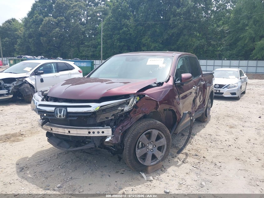 2020 Honda Ridgeline Rtl-E VIN: 5FPYK3F72LB000906 Lot: 45685073