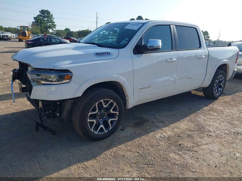 Vin: 3c6srfjp8t4203353, lot: 46183691, ram 1500 laramie  4x4 5'7 box 20262