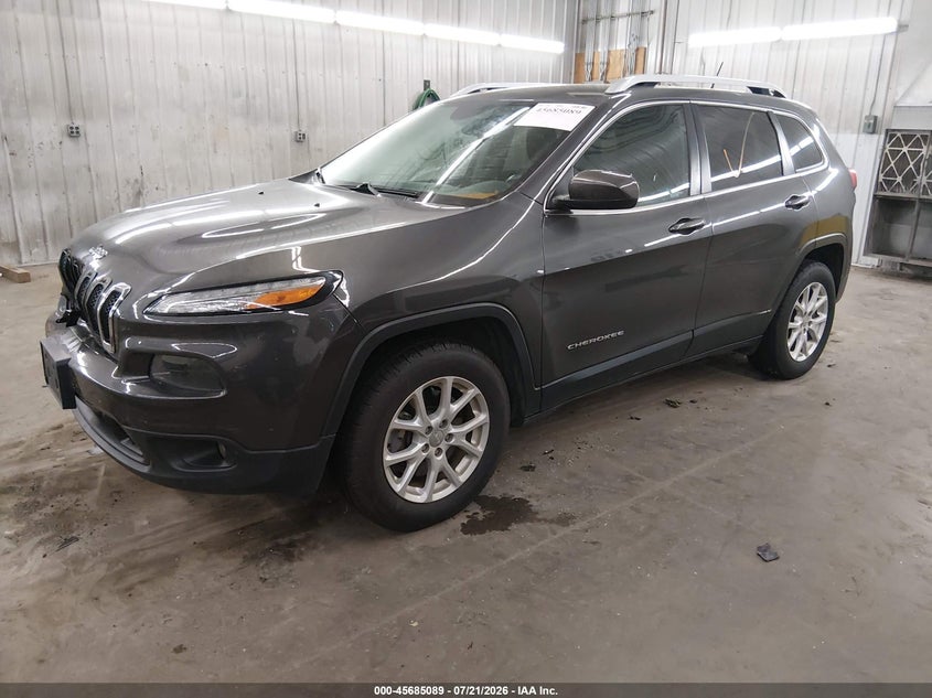 2015 Jeep Cherokee, Front End, IAAI, VIN 1C4PJMCS0FW652395 — photo 2