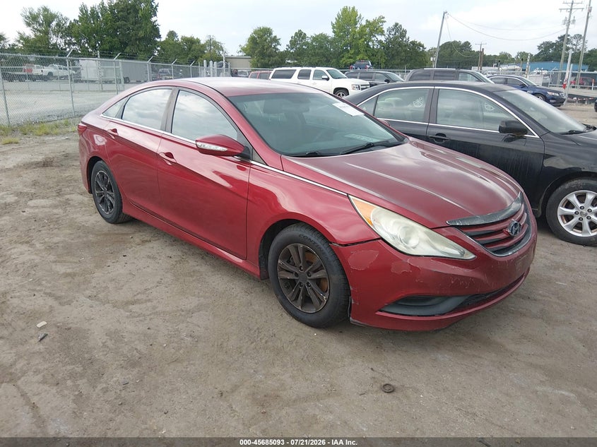 2014 Hyundai Sonata Gls VIN: 5NPEB4AC9EH821401 Lot: 45685093