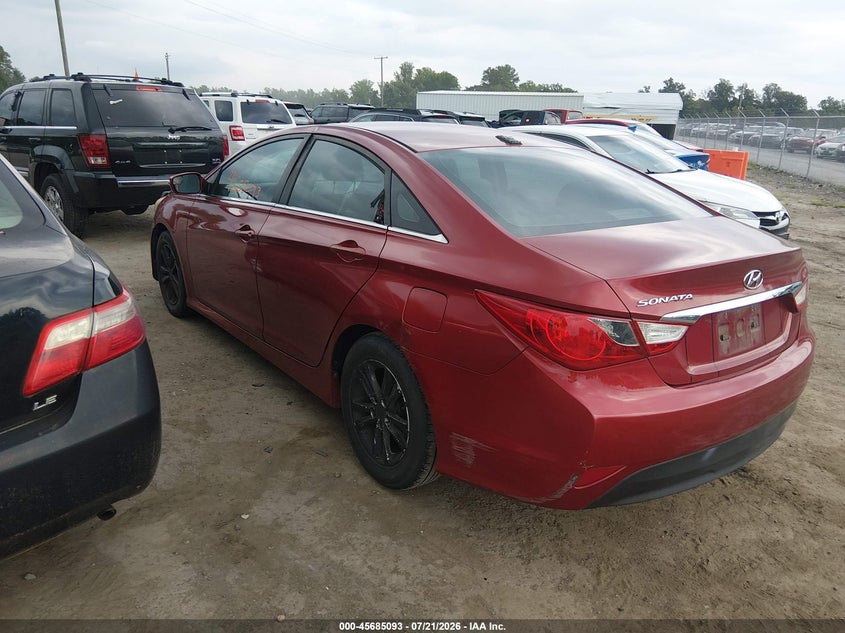 2014 Hyundai Sonata Gls VIN: 5NPEB4AC9EH821401 Lot: 45685093