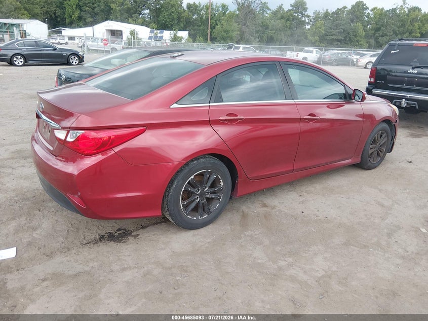 2014 Hyundai Sonata Gls VIN: 5NPEB4AC9EH821401 Lot: 45685093