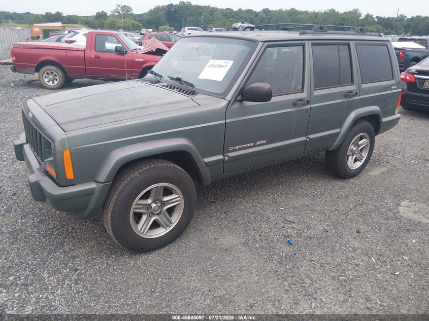 1J4FF58SXYL105791 2000 Jeep Cherokee Classic photo 1