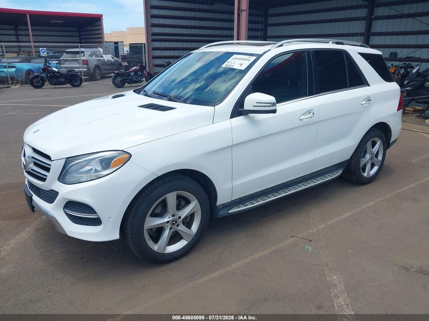 Vin: 4jgda5jb1ha911676, lot: 46183709, mercedes-benz gle 350 20172