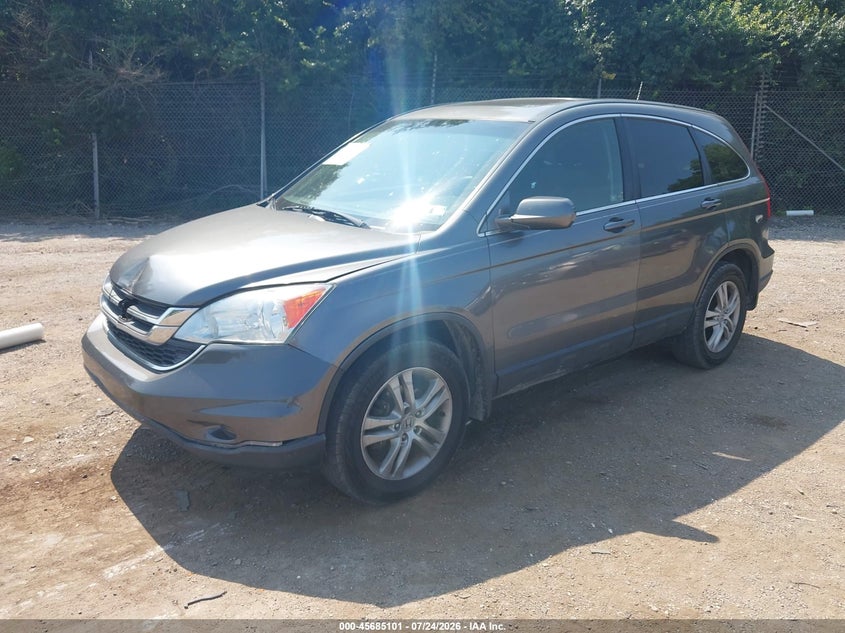 2010 Honda Cr-V Ex-L, Front End, IAAI, VIN JHLRE4H72AC007990 — photo 2