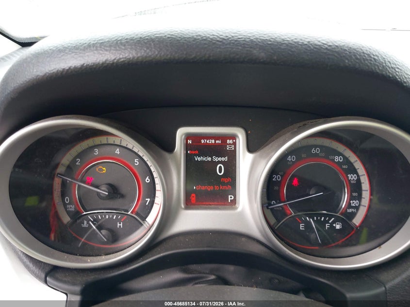 2019 DODGE JOURNEY SPORT UTILITY VEHICLE 3.6L V-6 DOHC, VVT, 283HP