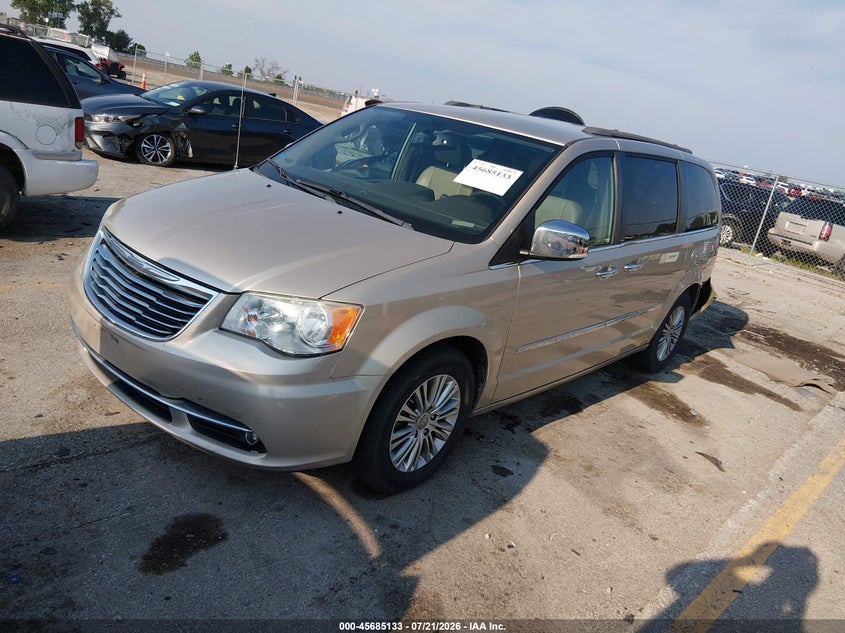 Vin: 2c4rc1cg4dr645839, lot: 46183743, chrysler town & country touring-l 20132