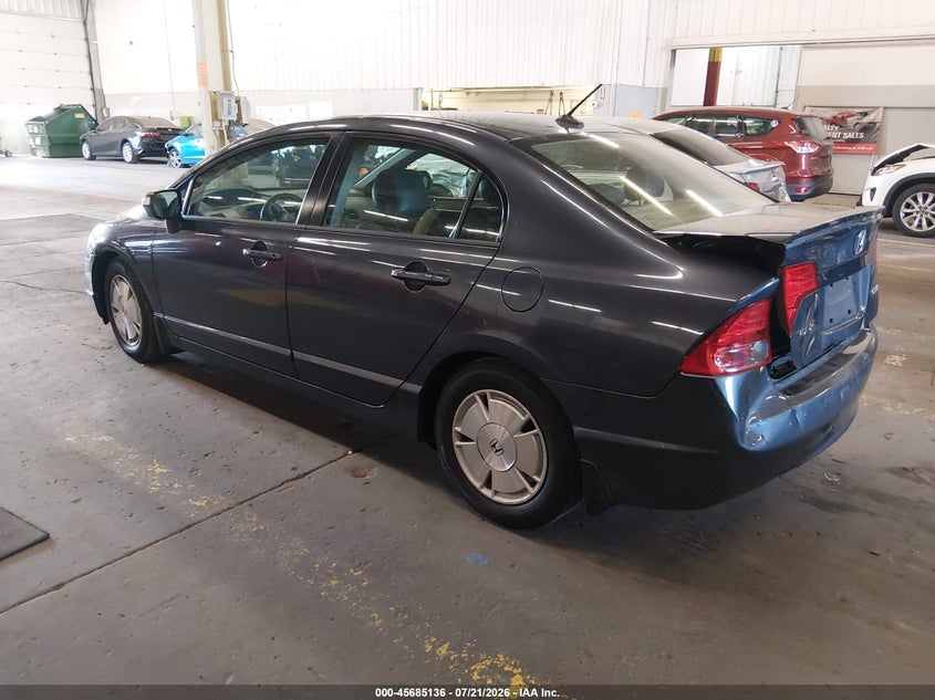 2008 HONDA CIVIC HYBRID auction photo 3