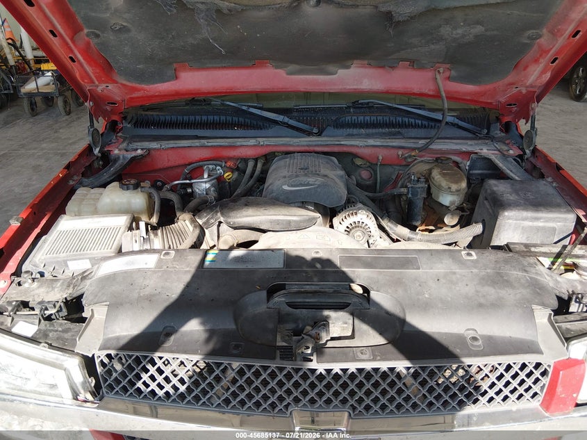 2003 Chevrolet Silverado 1500 VIN: 2GCEC19VX31201009 Lot: 45685137