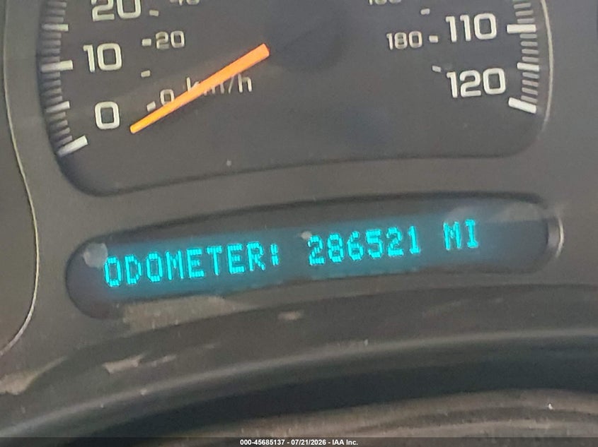 2003 Chevrolet Silverado 1500 VIN: 2GCEC19VX31201009 Lot: 45685137
