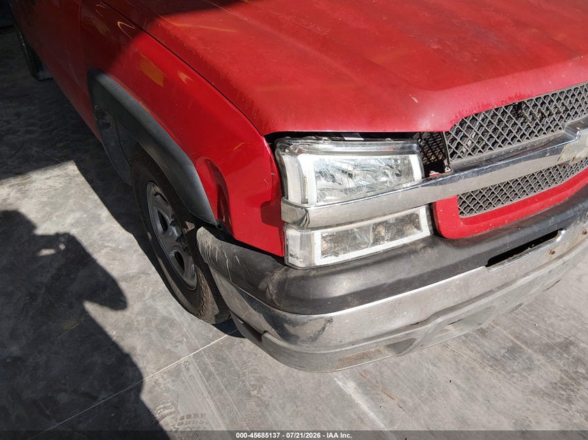 2003 Chevrolet Silverado 1500 VIN: 2GCEC19VX31201009 Lot: 45685137