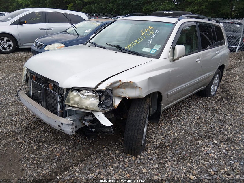 2006 TOYOTA HIGHLANDER HYBRID auction photo 2