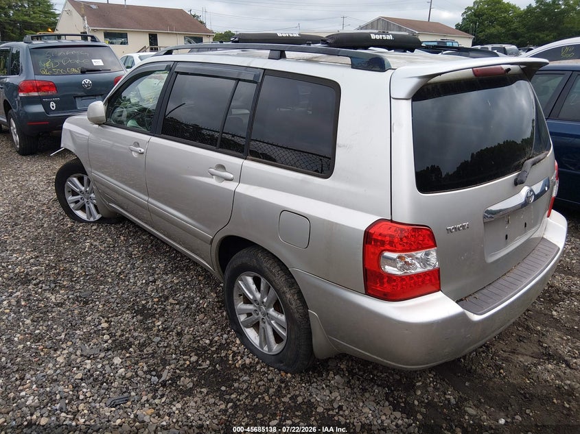 2006 TOYOTA HIGHLANDER HYBRID auction photo 3