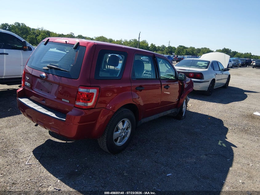 Vin: 1fmcu0c79cka70725, lot: 46183757, ford escape xls 20124
