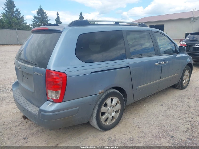 2007 HYUNDAI ENTOURAGE auction photo 4