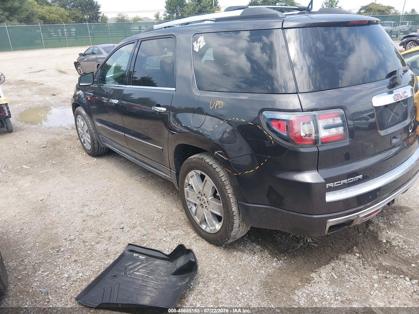 Vin: 1gkkrtkd1ej363817, lot: 46183774, gmc acadia denali 20143
