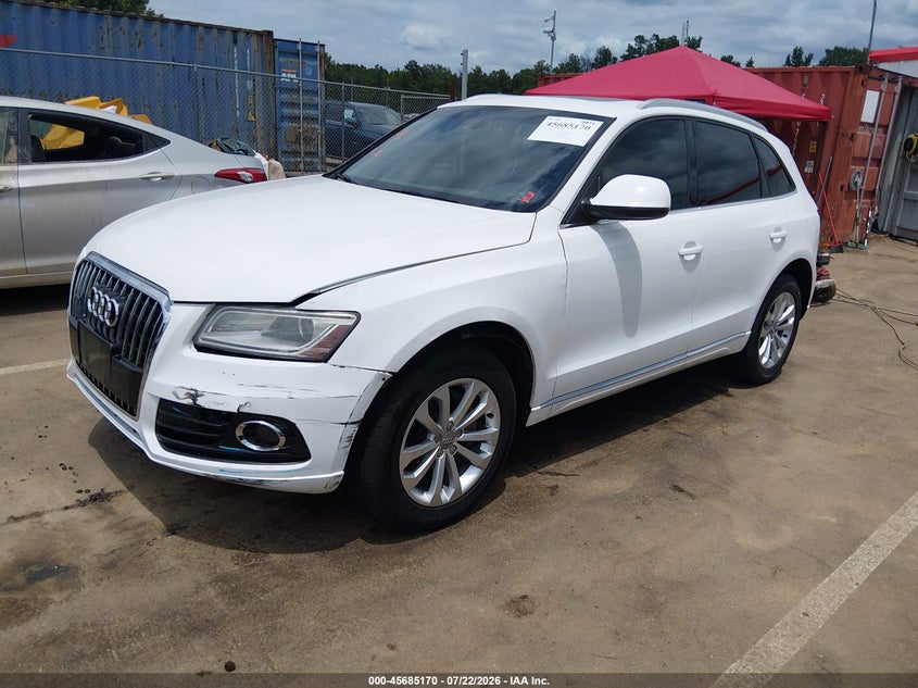 Vin: wa1lfafp3da086257, lot: 46183779, audi q5 2.0t premium 20132