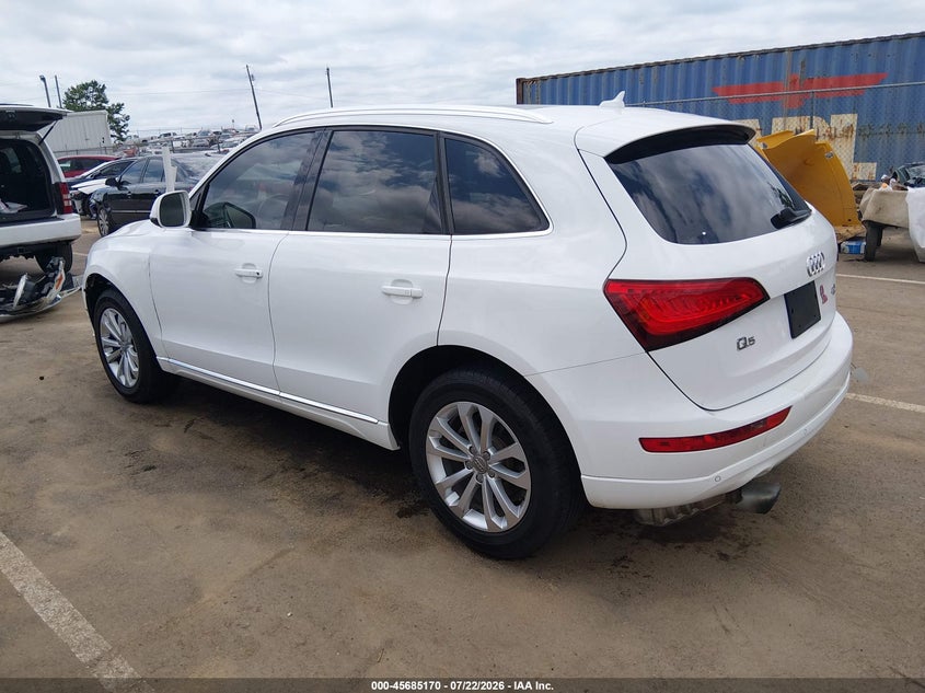 Vin: wa1lfafp3da086257, lot: 46183779, audi q5 2.0t premium 20133