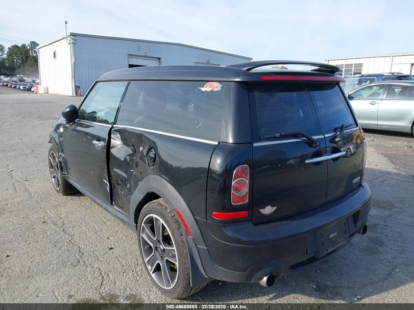 2012 Mini Cooper S Clubman VIN: WMWZG3C53CTY31651 Lot: 45685185