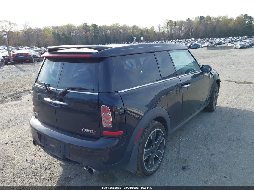 2012 Mini Cooper S Clubman VIN: WMWZG3C53CTY31651 Lot: 45685185