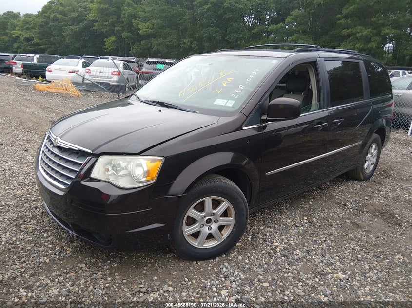 Vin: 2a4rr8d17ar432827, lot: 46183799, chrysler town & country touring plus 20102