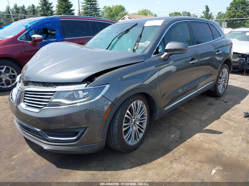 Vin: 2lmpj8lr9hbl53738, lot: 46183808, lincoln mkx reserve 20172