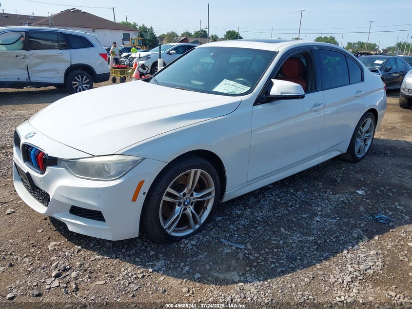 Vin: wba3b5g54dns02173, lot: 46183850, bmw 328i xdrive 20132