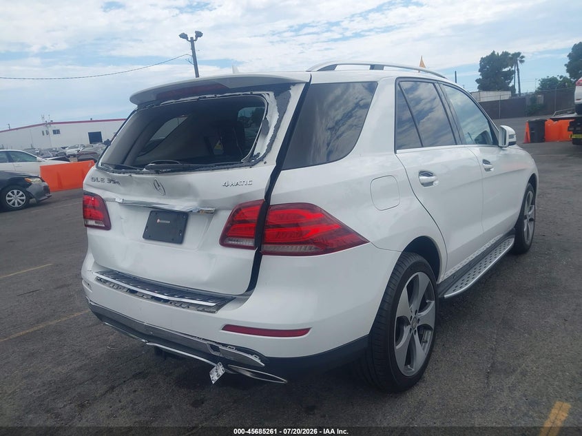 2016 Mercedes-Benz Gle 350 4Matic VIN: 4JGDA5HB5GA636169 Lot: 45685261