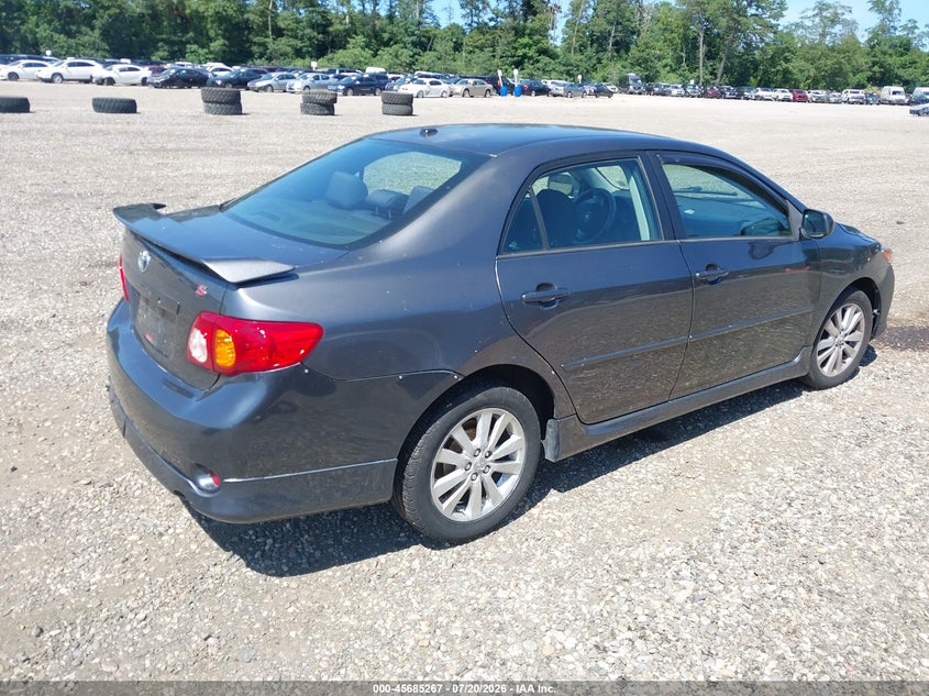 2009 TOYOTA COROLLA auction photo 4