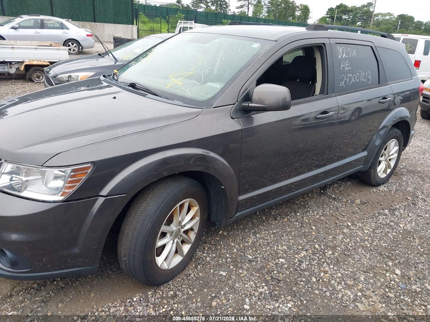 2016 Dodge Journey Sxt VIN: 3C4PDCBG7GT145757 Lot: 45685275