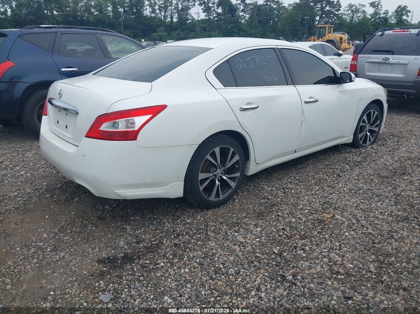 2009 Nissan Maxima 3.5 Sv VIN: 1N4AA51E99C860070 Lot: 45685276