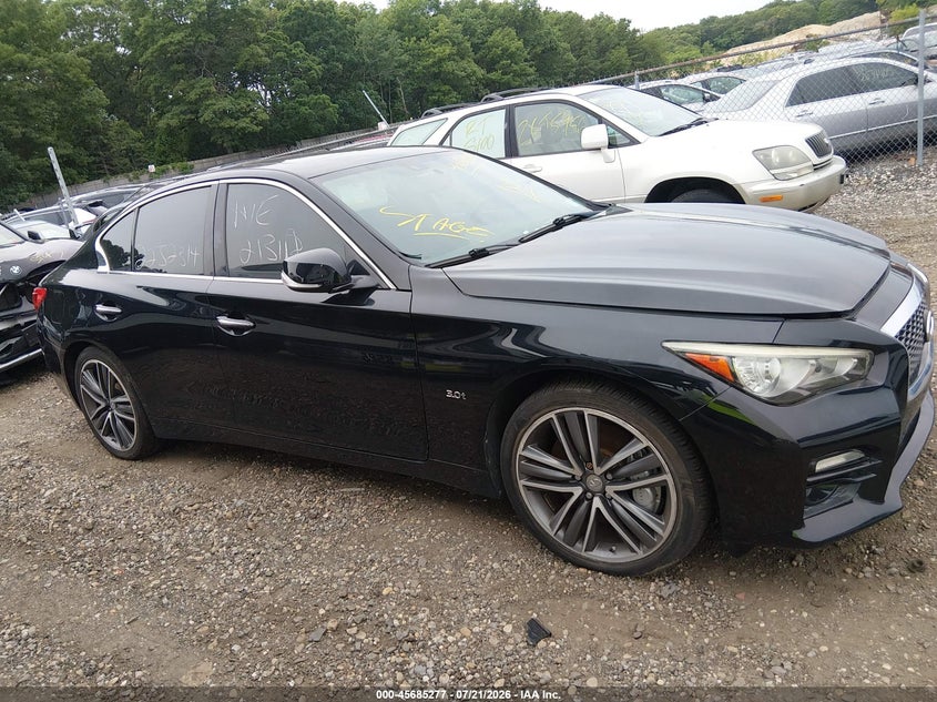 2017 Infiniti Q50 3.0T Sport VIN: JN1EV7AR6HM833886 Lot: 45685277